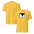 Question the Label LivEƎvi⅃ graphic tee in daisy, front and back view