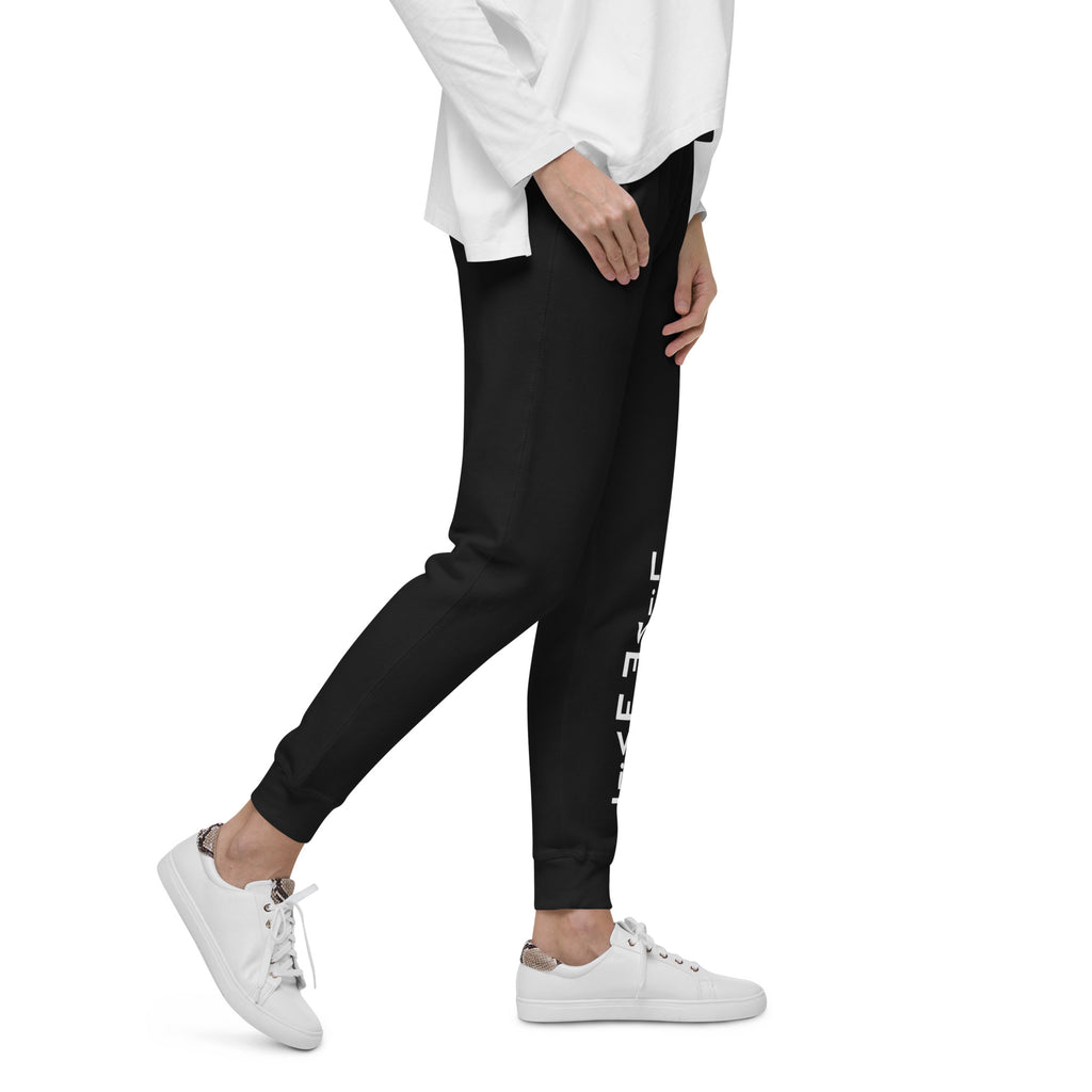 LivEƎvi⅃ After Dark fleece sweatpants in black, right view
