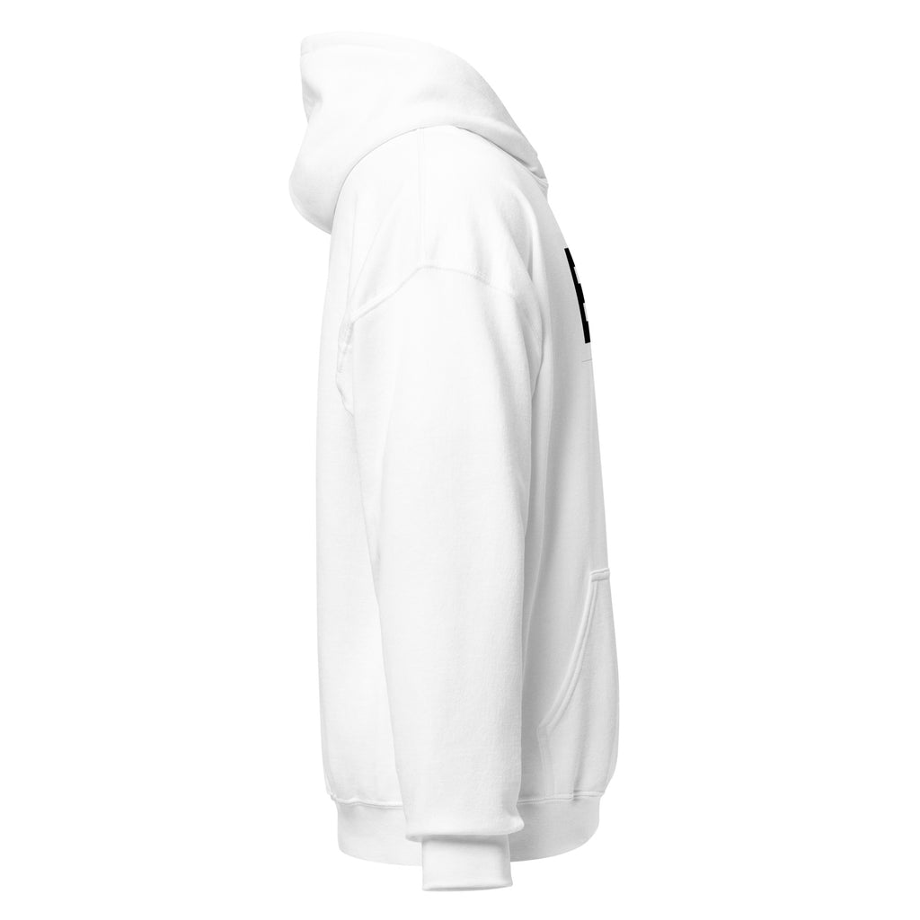 LivEƎvi⅃ 2OF3 Big & Tall graphic hoodie in white, right view