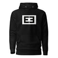 LivEƎvi⅃ 2OF3 graphic pullover hoodie in black, front view