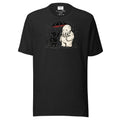 Rainy Day Ritual Baphomet and Cthulhu LivEƎvi⅃ graphic tee in black heather