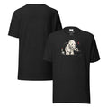 Water the Weird Cthulhu LivEƎvi⅃ graphic tee in black heather, front and back view
